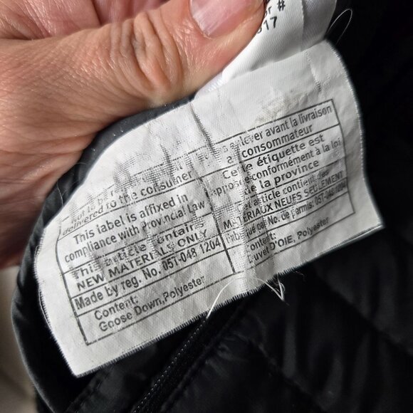 Eddie Bauer Women's Size 2XL StormDow 800 Goose Down Black Puffer Vest - Picture 11 of 11